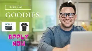 Free Amazon AWS Goodies |Free Amazon Eco Dot | AWS Tshirt