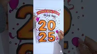 [✨DIY paper✨] Happy new year blind bag unpacking ASMR ✨#newyear2025 #shorts #blindbag #asmrvideo