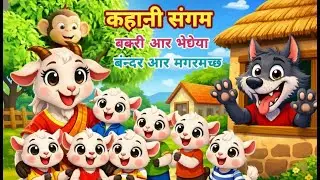 Bandar Aur Magarmach Ki Dosti 🐒🐊 | Discrimination Story for Kids | Hindi Moral Cartoon&ldquo;Hindi rhyme