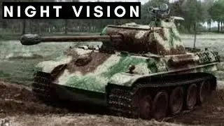 Panther tank with FG 1250 &ldquo;Sperber&rdquo; Infared Night Vision Scope