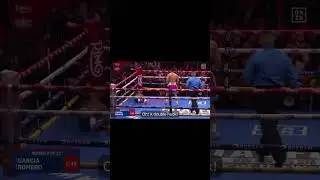 Ryan Garcia got caught with a HUGE double hook knockdown! #fight #ryangarcia #devinhaney #boxing #k