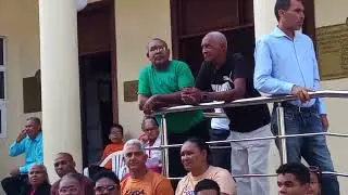 Iglesias cristiana de Ocoa celebran actividad en el Parque Central, titulada Ocoa Ciudad de Dios.