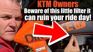 KTM FUEL FILTER FIX