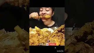 ASMR SPICY 🔥 MUTTON CURRY #mukbang #asmreating #youtubeshort #asmrfood #asmr #shortsasmr #shorts