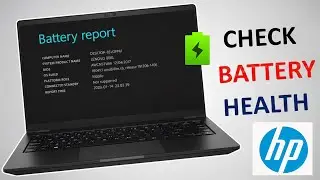 How to Check Battery Health in HP Laptop | HP Laptop Ki Battery Health Kaise Check Kare