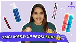 Grand Shopsy Mela | Beauty Products from Rs. 100 | Shopsy #Eyeliners #Lipsticks #BodyWash #Wipes