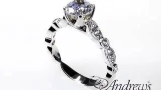 Parade Vintage Inspired Diamond Engagement Ring R3737/RD