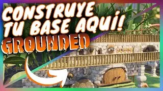 Top 10 MEJORES lugares para construir tu BASE en GROUNDED!