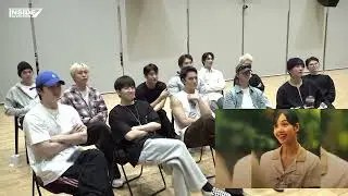 Seventeen reaction to Blackpink Lisa's TikTok