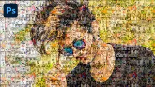 Contact Sheet II : How to Create Stunning, Photo Mosaic Portraits | Photoshop Tutorial |