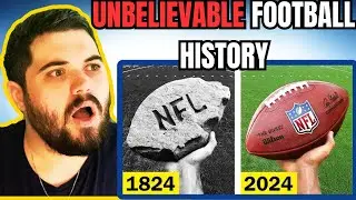British Guy Reacts to The Entire History Of The NFL