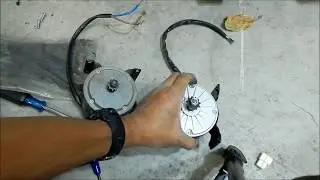 Razor E200 Scooter ZY1016 350W Motor Install VLOG Part 1 - Mounting