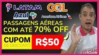 🔥 DIA DE COMPRAR PASSAGENS BARATAS! GOL, AZUL e LATAM em PROMO&Ccedil;&Atilde;O