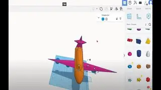 Simple Beluga aircraft design attempt with Tinkercad: Your Introduction to 3D Design and Modeling
