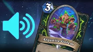 Hearthstone - Argunite Golem Voice Lines