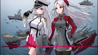 Azur Lane Iron Blood And Eagle Union Prinz Eugen And Enterprise Flank Speed Through the Snow Ai Song