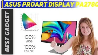 Best Budget Monitors 2023 - ASUS ProArt Display PA278QV Review