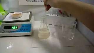 Water Soluble Test of Haw Extract