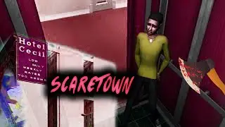 Scare Town Elisa Lam   Cecil Hotel   Sims 2 Horror Movie 2015   Joe Winko
