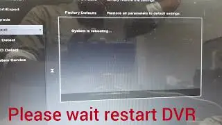 Hikvisoin dvr How to hardwarer reset 100 off problems. One solution 1000% solve problems