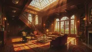 Paris Library Lounge, 1940s | Luxury Reading & Relaxing Ambience (2 Hours)