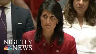 Emergency U.N. Meeting Held After North Korea Missile Launch | NBC Nightly News