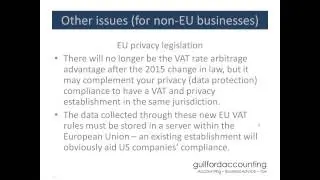 HOW THE NEW EU  VATMOSS  REGULATIONS EFFECT YOUR BUSINESS   AND WHAT TO DO ABOUT IT