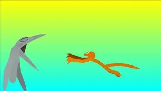 Baby bird vs orange (slightly kinda rushed animation)