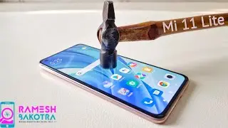 Mi 11 Lite Screen Scratch Test | Gorilla Glass 5