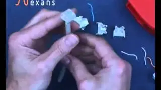 How to terminate a Nexans LANmark 7A GG45 Category 7A connector