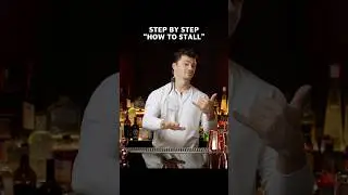 How to make a hand stall🔝 #flairbartending