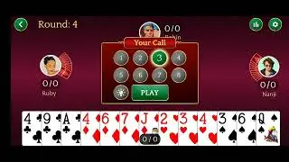 Call Break Mobile Gaming Vs Android Full Gameplay Hard Game #callbreak