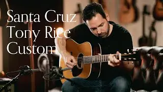 Santa Cruz Tony Rice Custom Model, Indian Rosewood | Carl Miner