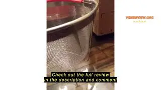 Review The Original Salbree 8qt Steamer Basket for Instant Pot Accessories, Stainless Steel Strainer