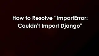 How to Resolve 