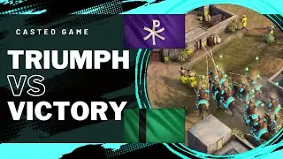 This unconventional Byz Build caught me off guard - Delhi Vs Byzantine - AoE4 Casted Game