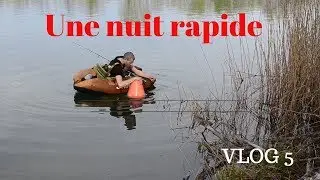 p&ecirc;che de la carpe au printemps// vlog une nuit rapide sur une gravi&egrave;re