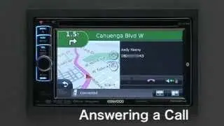 DNX5210BT DNX4210BT Receiving Call