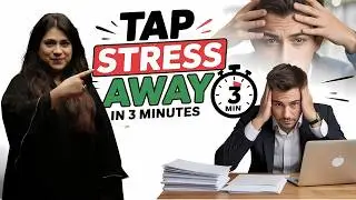 EFT 3 Point Tapping Relieves Stress Fast in Just 3 Minutes! | Naheed Khan