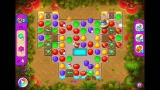 GardenScapes Level 915 no boosters (14 moves)