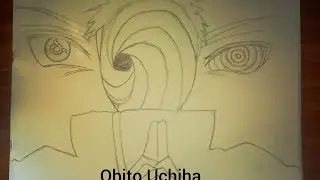 Obito drawing very good