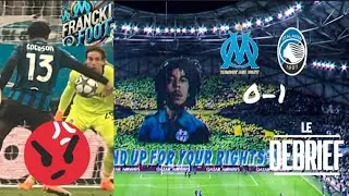 LDC ⚽ OM 0-1 ATALANTA D&Eacute;BRIEF ☑️ L'OM SE FAIT VOLER PAR L'ARBITRAGE ❌ SCANDALEUX ! #om #football 