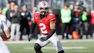Ohio State safety Caleb Downs declares for the NFL Draft