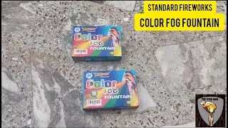 COLOR FOG FOUNTAIN - STANDARD FIREWORKS #COLORS