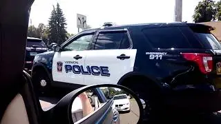 4x Vernon Police FPIU At Scene Of An Minor Accident