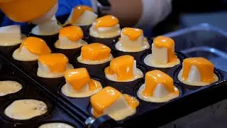 Cheese Walnut Bread - Korean Street Food