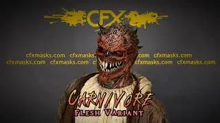 CFX Masks Carnivore Flesh Variant Male Fit Silicone Mask Movement Video
