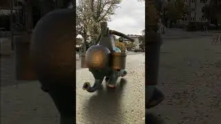 Did this statue come to life??