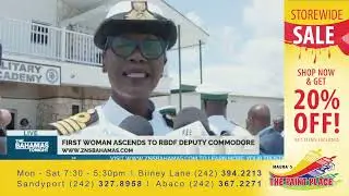 First Woman Ascends To RBDF Deputy Commodore