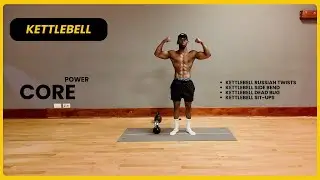 12-Min Kettlebell Tabata | Core Power Workout for Strength & Stability.